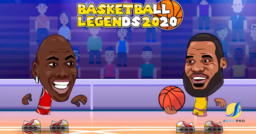 Game bóng rổ 2 người Basketball Legends (2D)