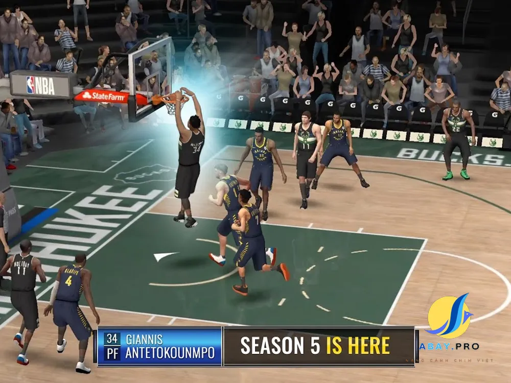 Game bóng rổ NBA Live (Mobile)