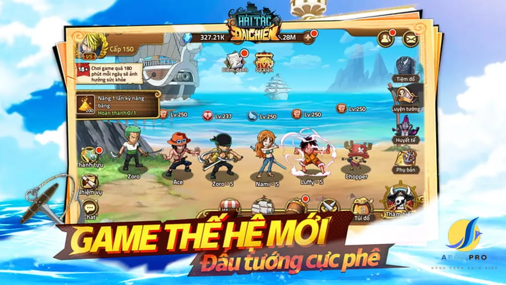 Tải hack game Huyền Thoại Hải Tặc MOD (Vô hạn tiền, Full kim cương)